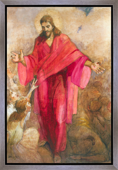 Christ In A Red Robe Gallery Wrap