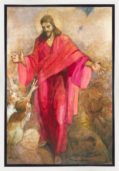 Christ In A Red Robe Gallery Wrap
