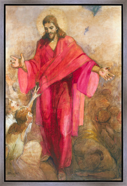 Christ In A Red Robe Gallery Wrap