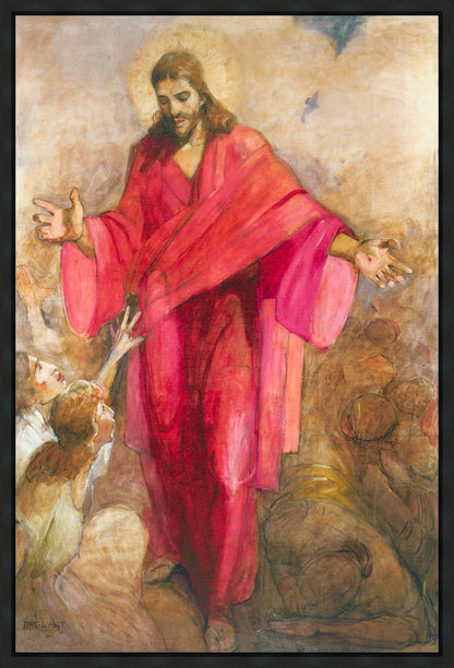 Christ In A Red Robe Gallery Wrap
