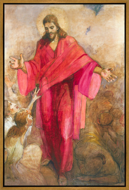 Christ In A Red Robe Gallery Wrap