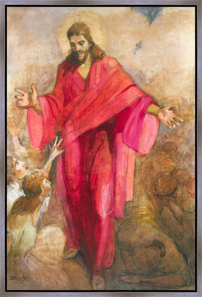 Christ In A Red Robe Gallery Wrap