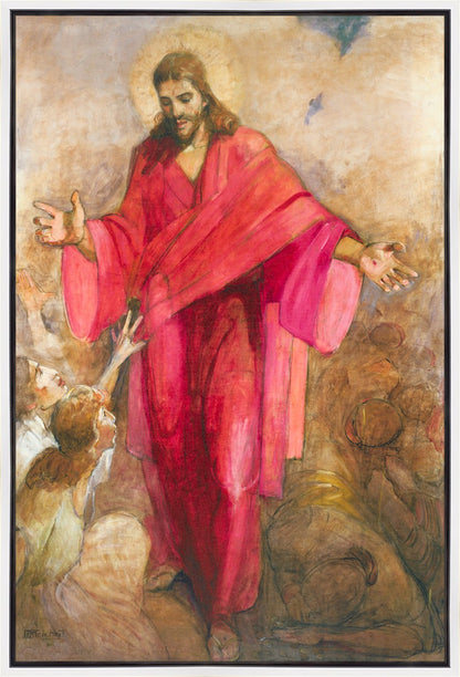 Christ In A Red Robe Gallery Wrap