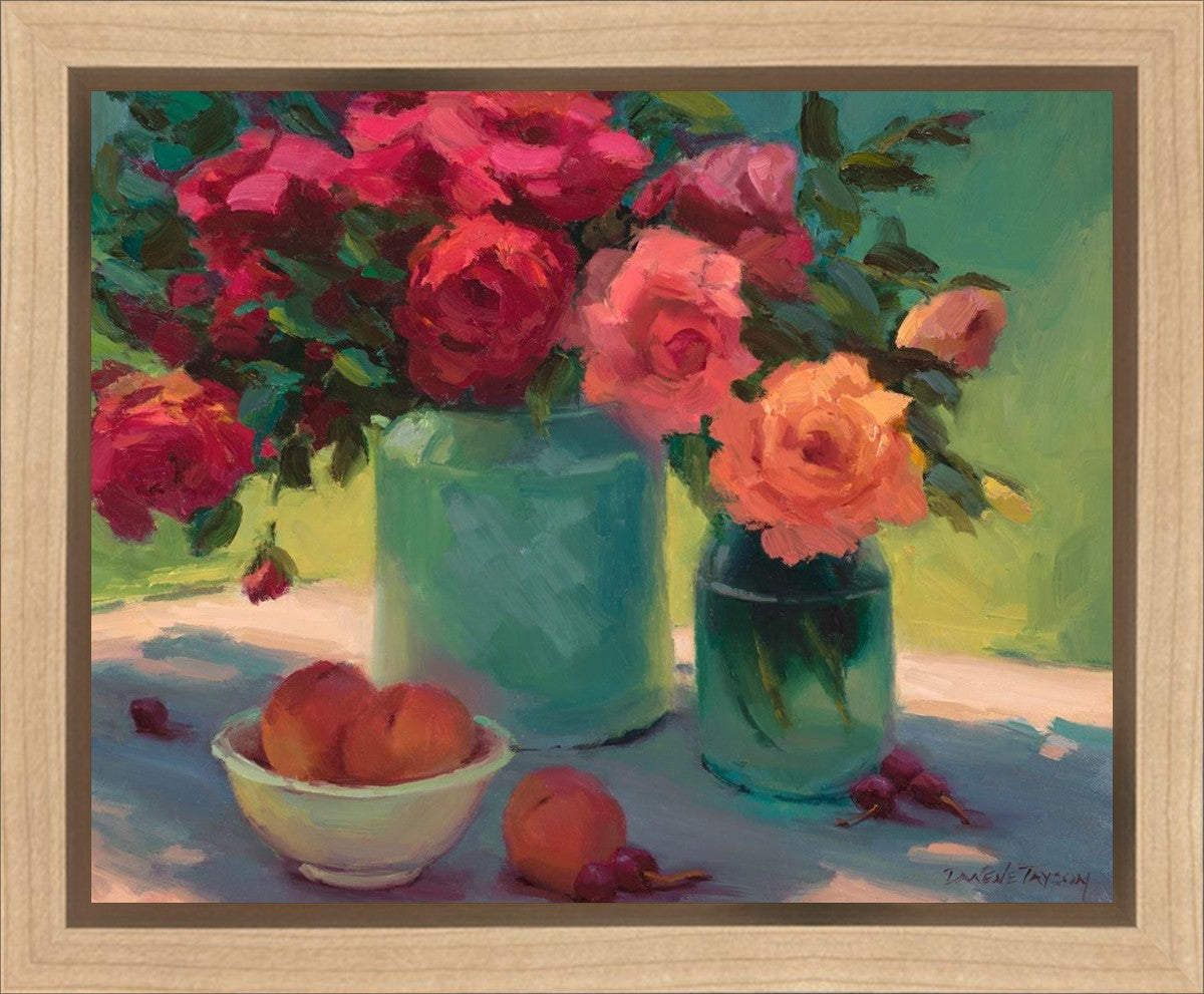 Roses In Early Light