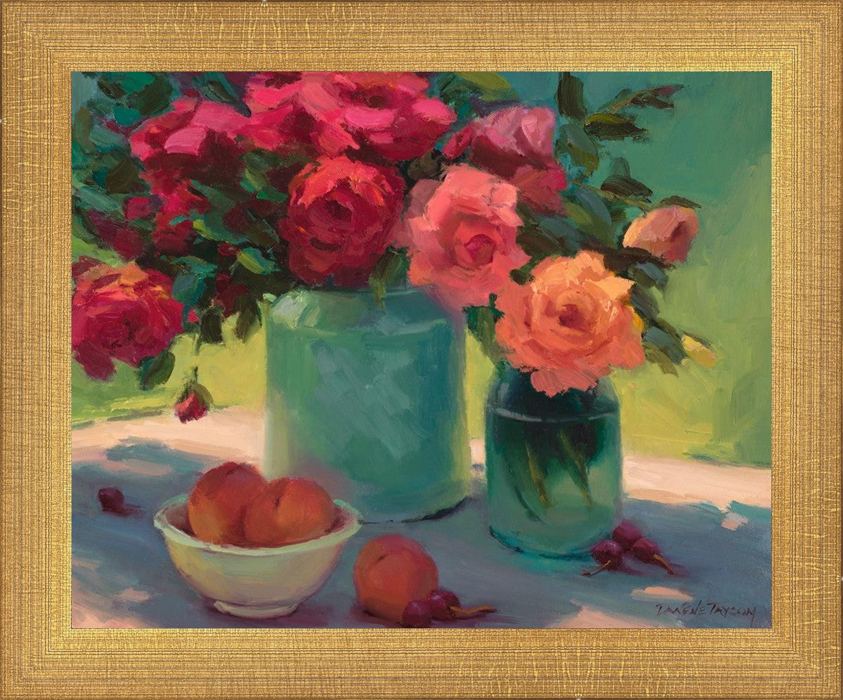 Roses In Early Light