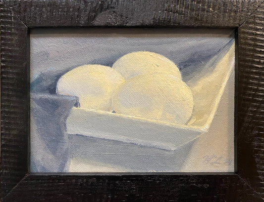Three Eggs Original Artwork