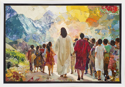 Walking With Jesus Gallery Wrap