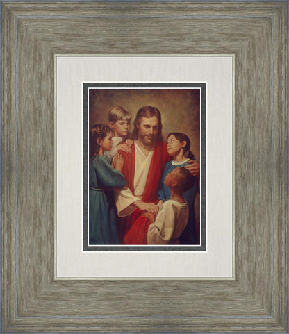 Christ And Children From Around The World