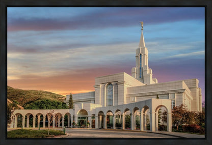 Bountiful Utah Temple A House of Truth Gallery Wrap