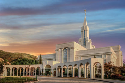 Bountiful Utah Temple A House of Truth Gallery Wrap