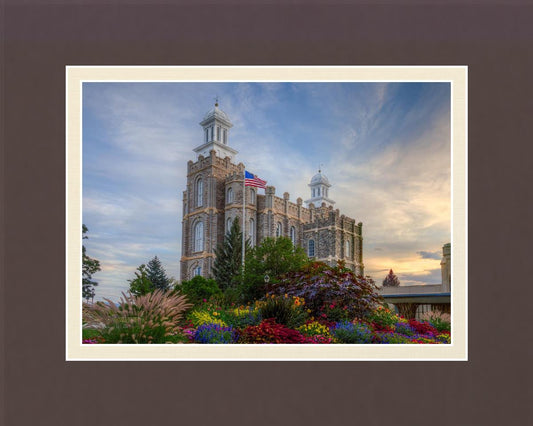 Logan Utah Temple Mountain of God