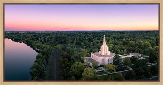Idaho Falls from on High