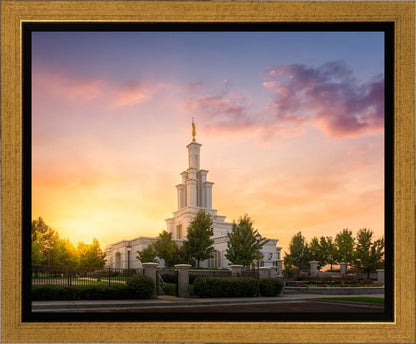 Columbia River Sunset Gallery Wrap