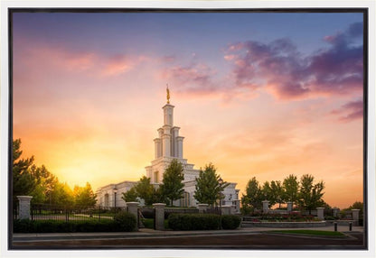 Columbia River Sunset Gallery Wrap