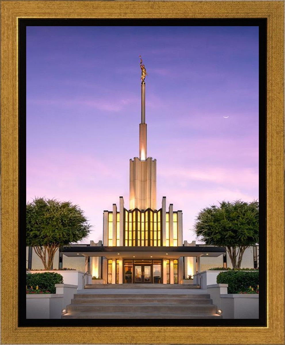 Atlanta Crescent Moon Gallery Wrap