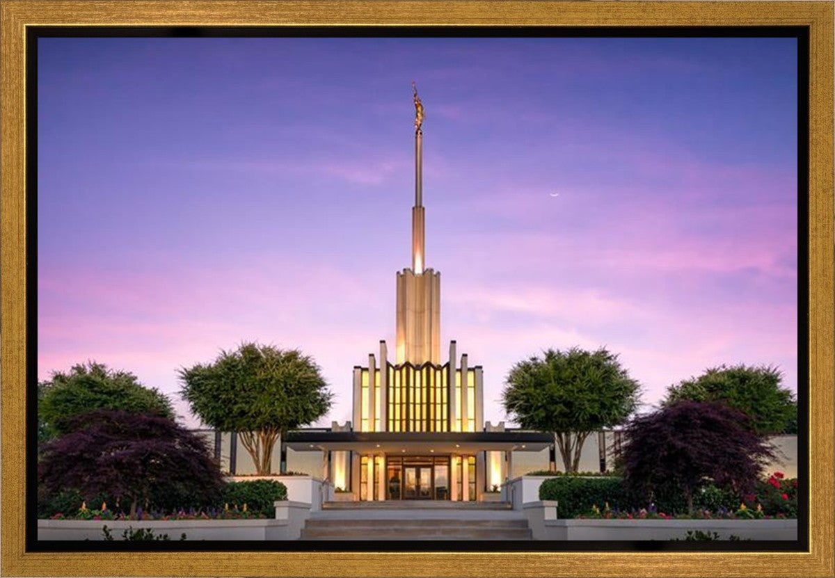 Atlanta Crescent Moon Gallery Wrap