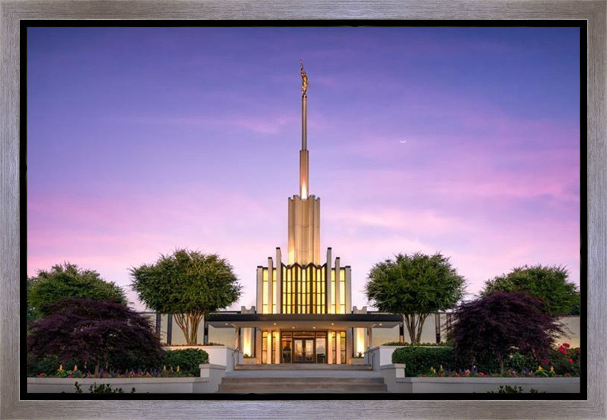 Atlanta Crescent Moon Gallery Wrap
