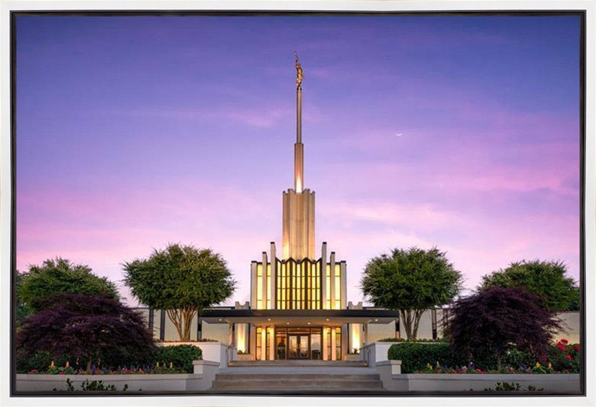 Atlanta Crescent Moon Gallery Wrap