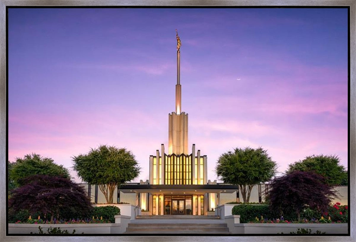 Atlanta Crescent Moon Gallery Wrap