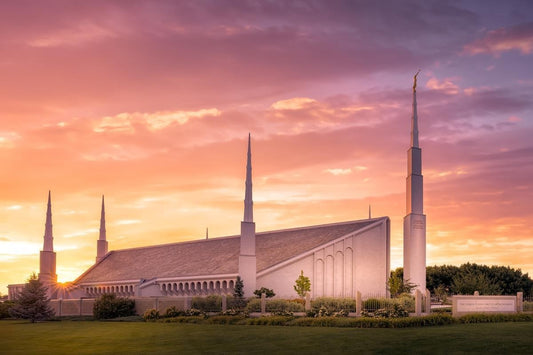 Boise Sunset Gallery Wrap
