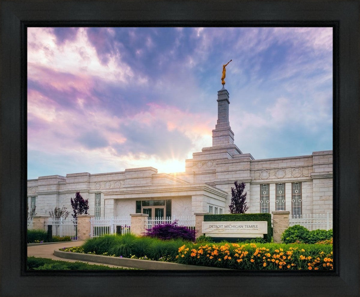 Detroit Temple Gallery Wrap