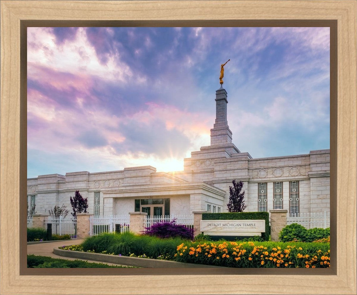 Detroit Temple Gallery Wrap