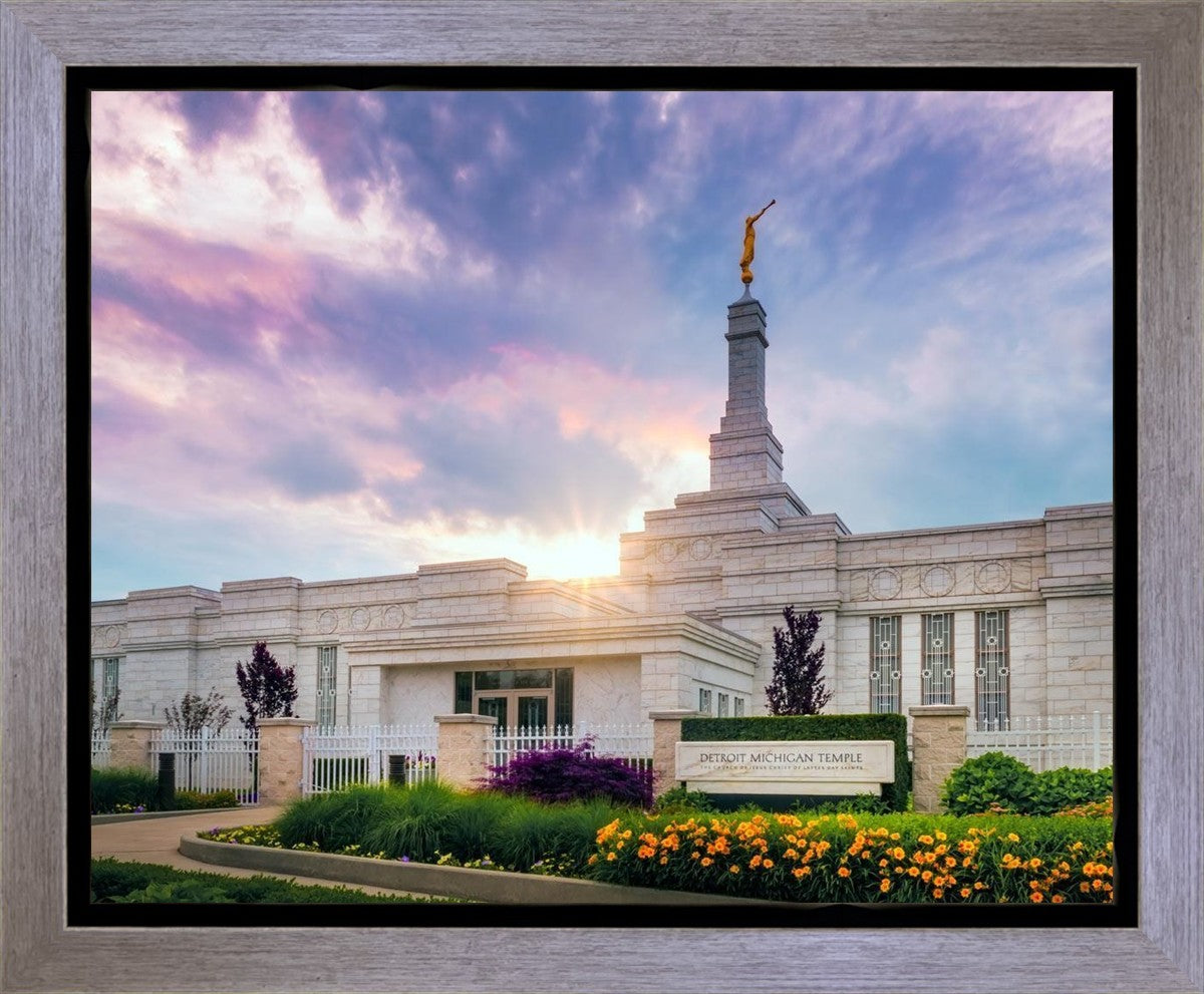 Detroit Temple Gallery Wrap