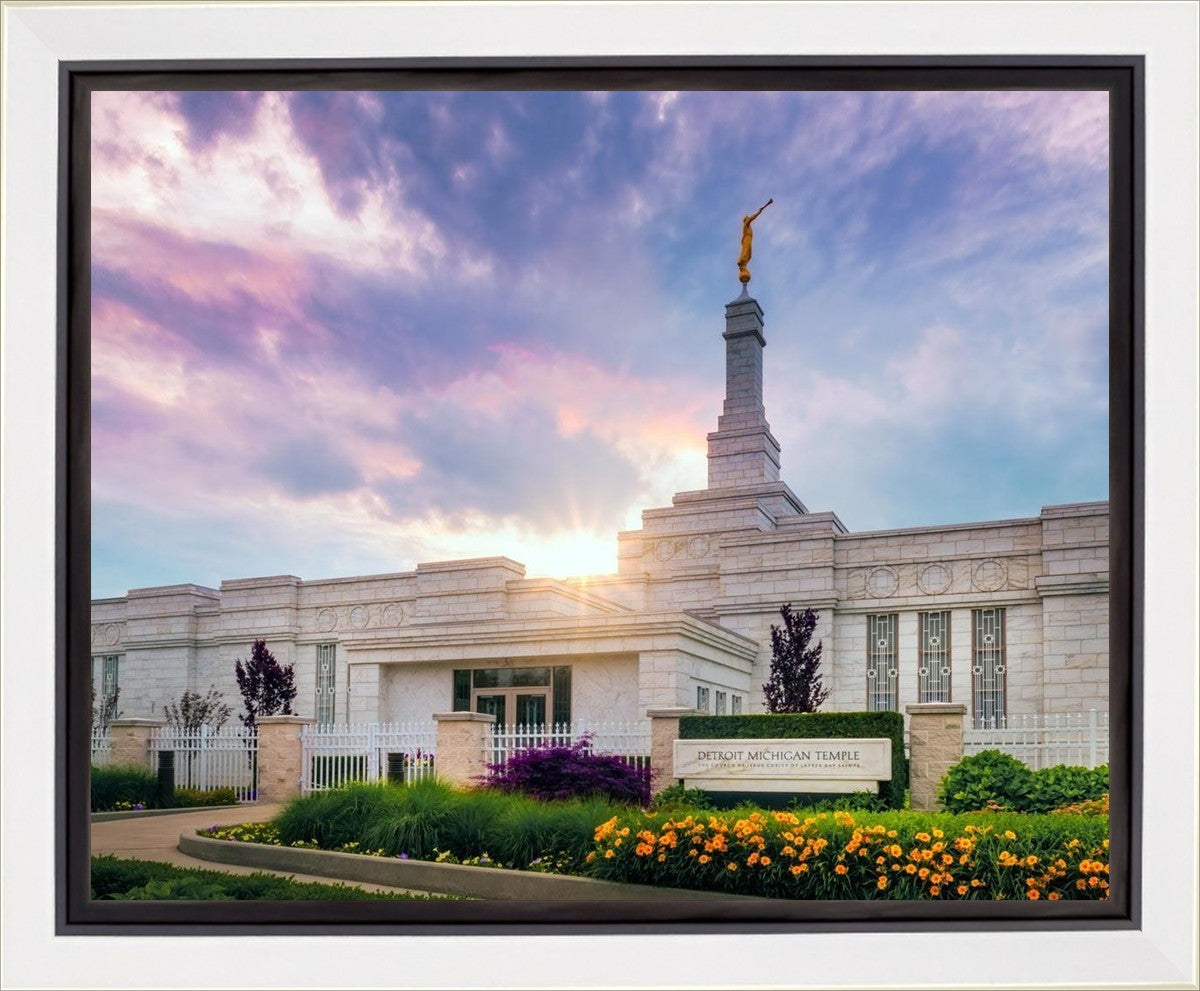 Detroit Temple Gallery Wrap