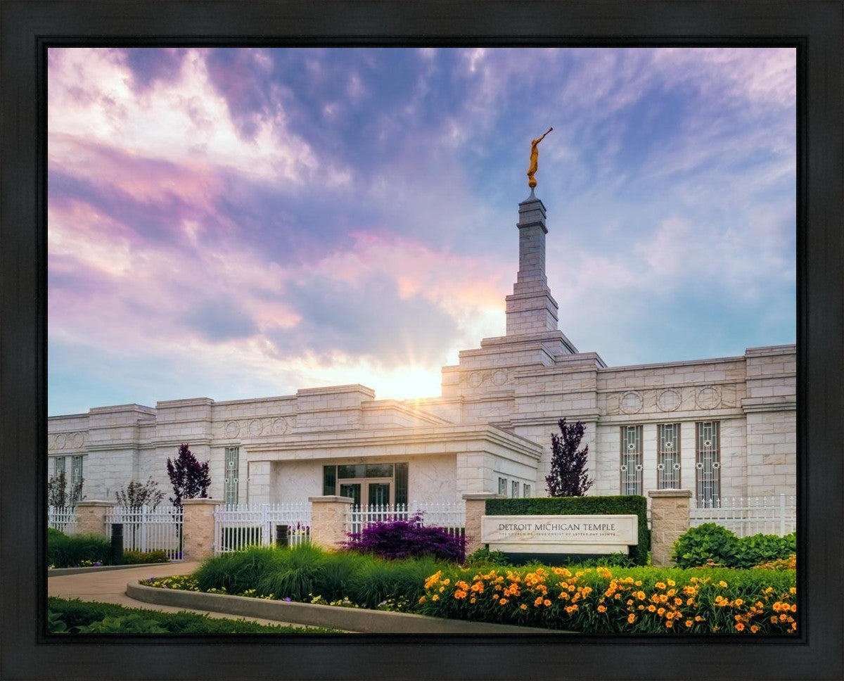 Detroit Temple Gallery Wrap