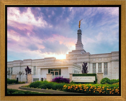 Detroit Temple Gallery Wrap