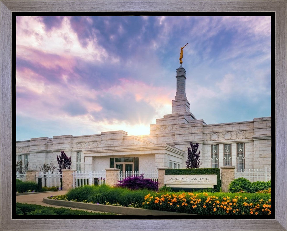 Detroit Temple Gallery Wrap