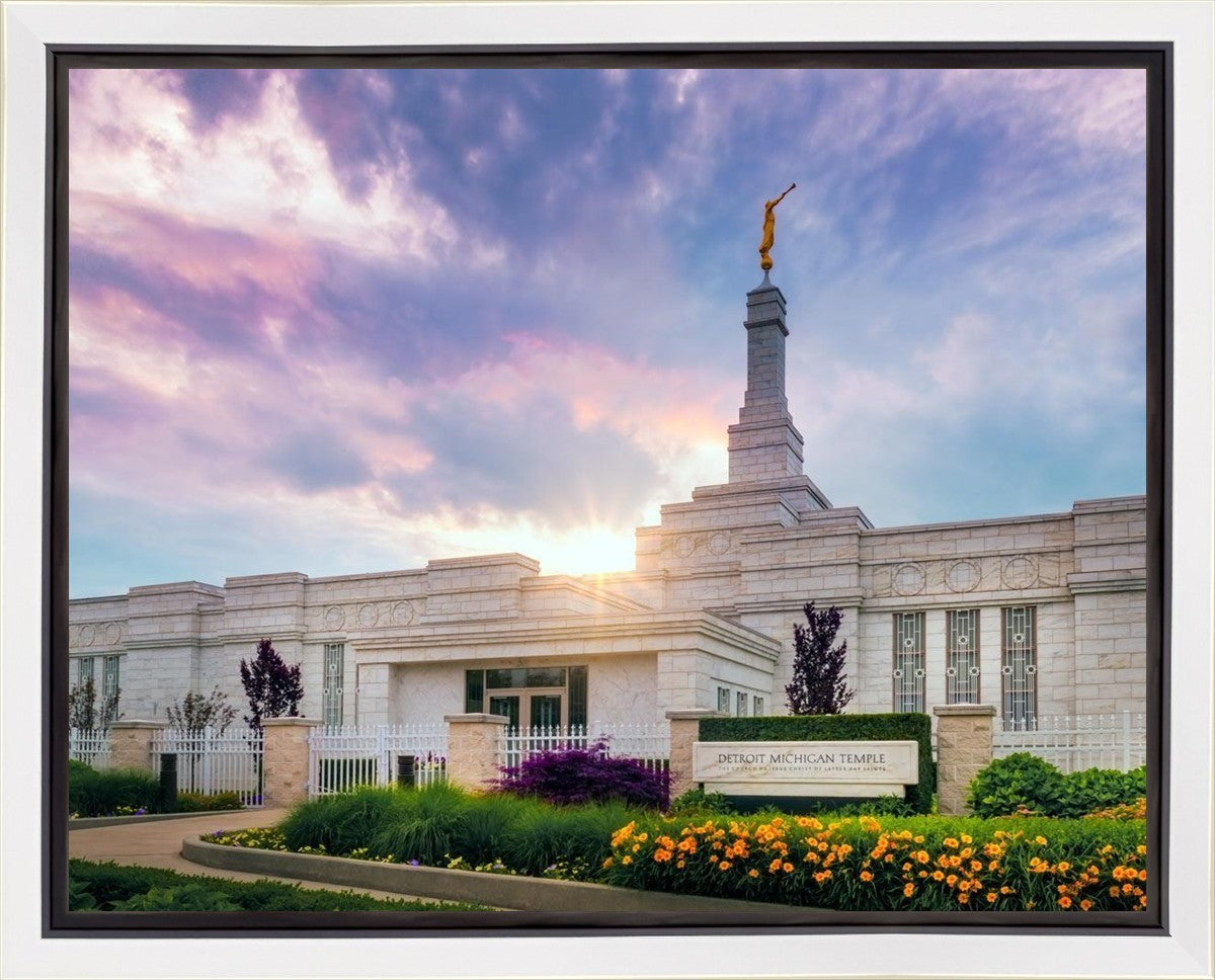 Detroit Temple Gallery Wrap