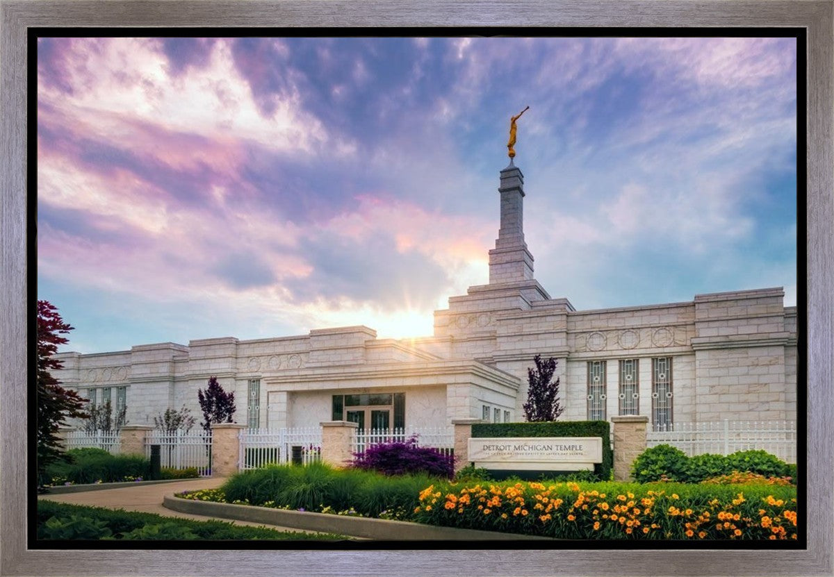 Detroit Temple Gallery Wrap