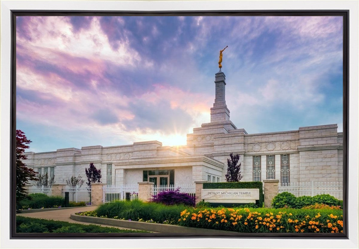 Detroit Temple Gallery Wrap