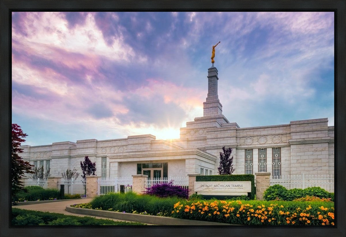 Detroit Temple Gallery Wrap