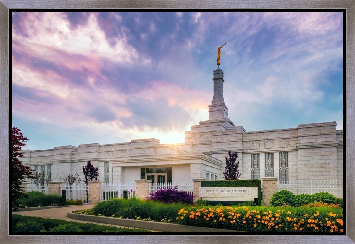 Detroit Temple Gallery Wrap