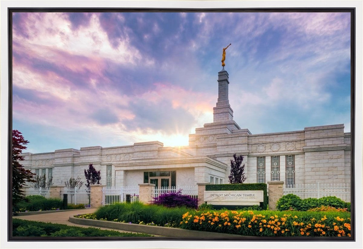 Detroit Temple Gallery Wrap