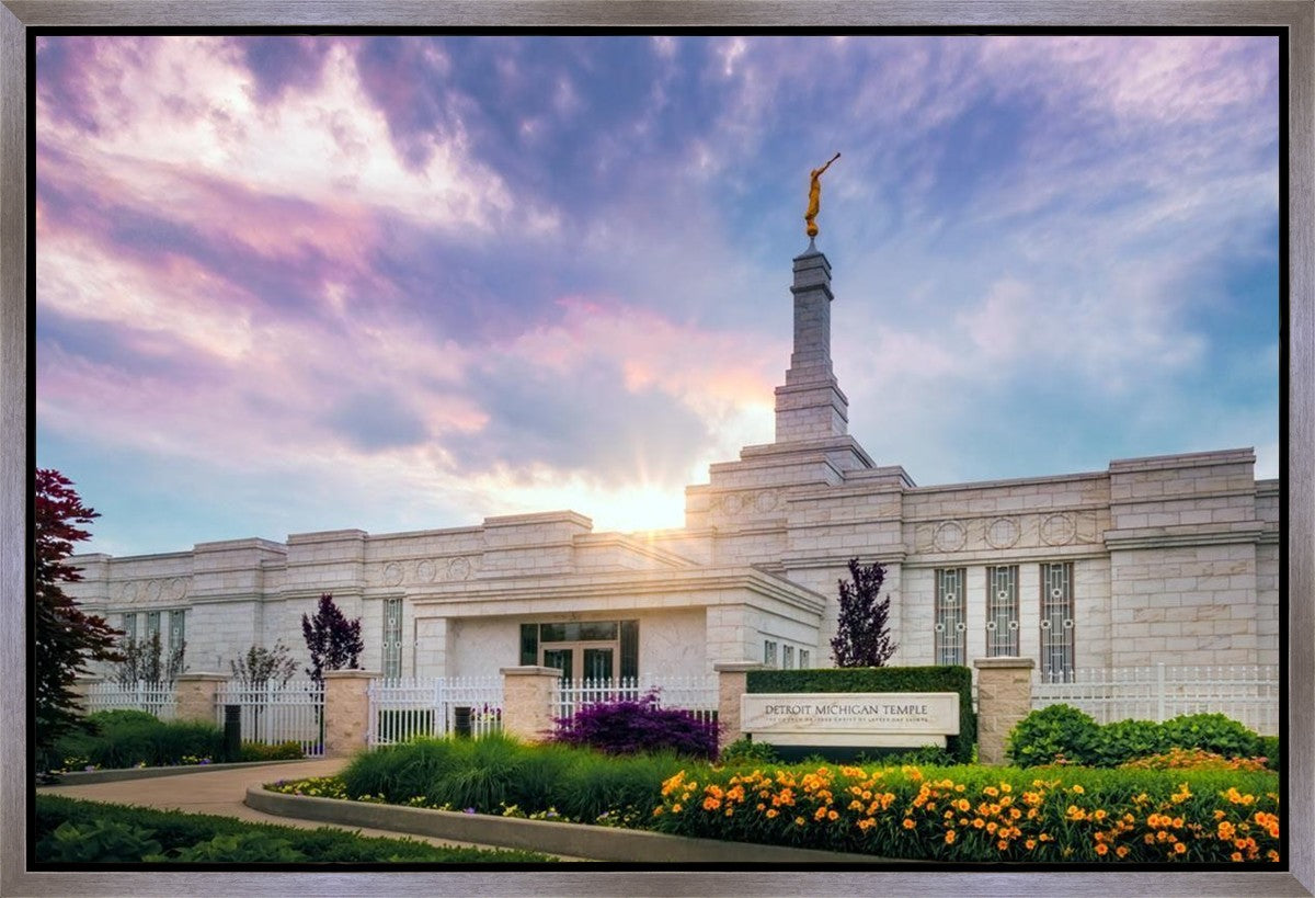 Detroit Temple Gallery Wrap