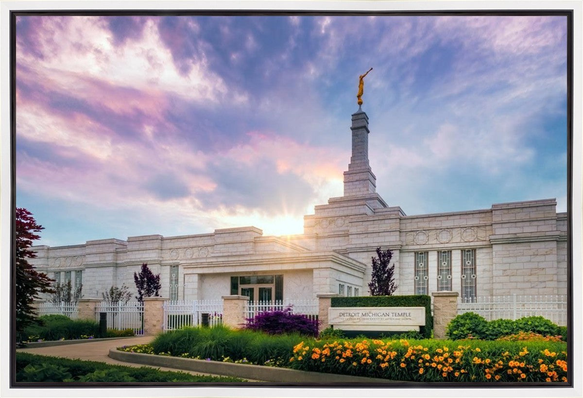 Detroit Temple Gallery Wrap