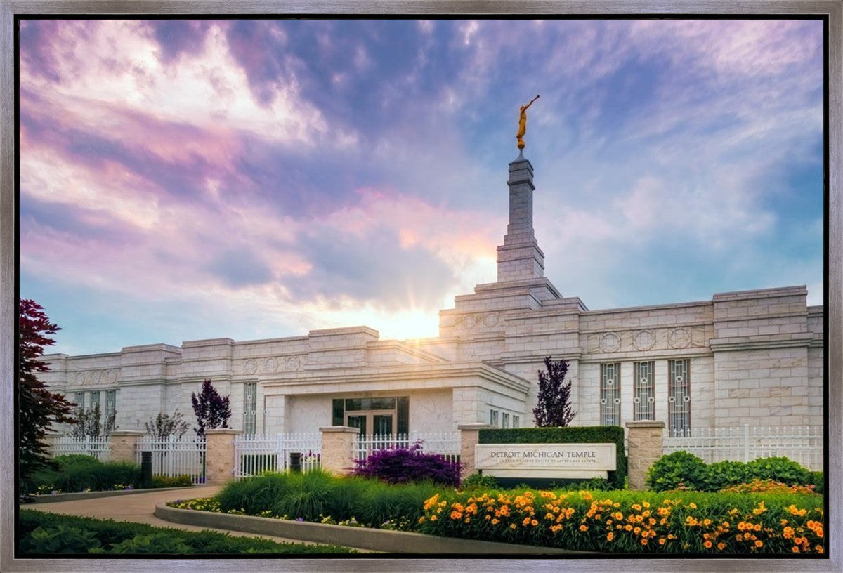 Detroit Temple Gallery Wrap