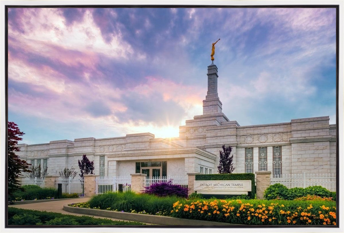 Detroit Temple Gallery Wrap
