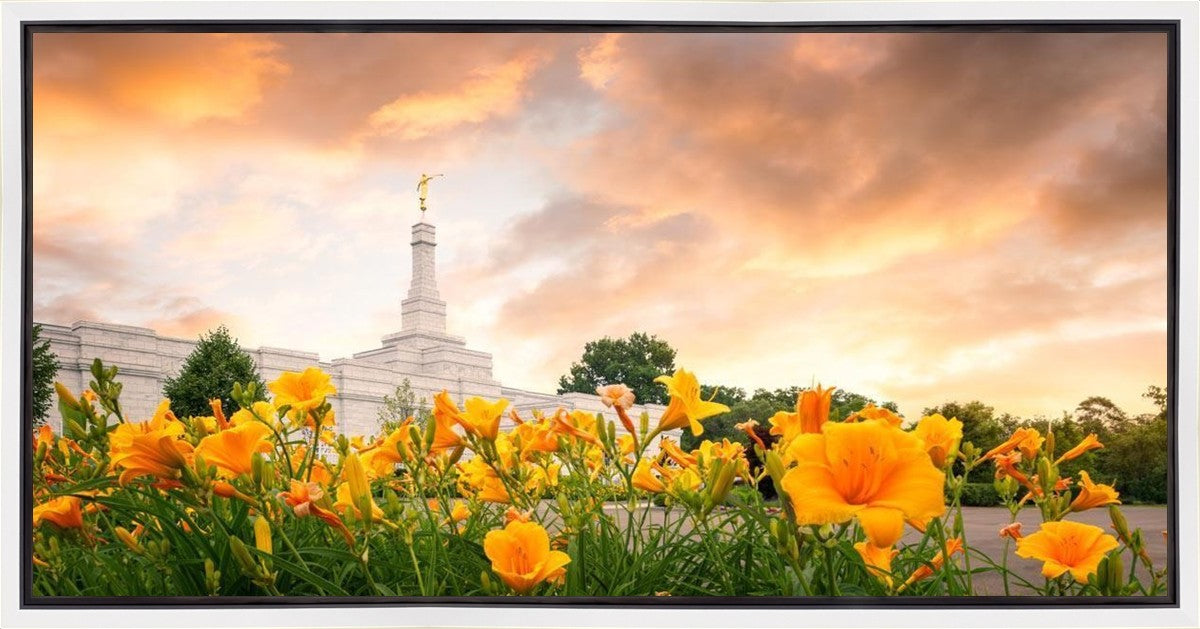 Detroit Flowers Gallery Wrap