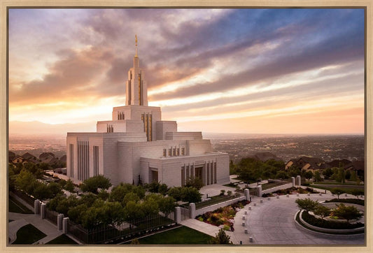 Draper Sunset Aerial