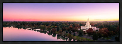 Idaho Falls - Snake River Reflection Aerial