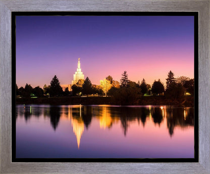 Idaho Falls Snake River Reflection