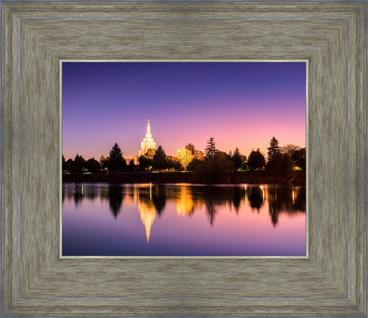 Idaho Falls Snake River Reflection