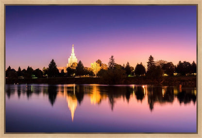 Idaho Falls Snake River Reflection