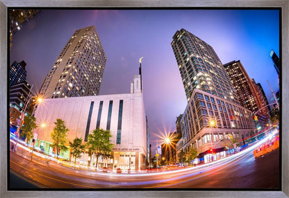 Manhattan Night Fisheye