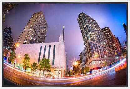 Manhattan Night Fisheye