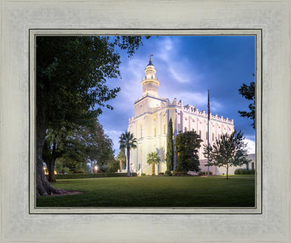 St. George Blue Hour Panorama